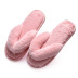 plush flip flops casual cotton slippers NSPE35026