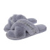 fashion non-slip flat bottom cotton slippers   NSPE35034