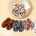 new leopard print children s cotton slippers  NSPE35043