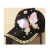 gorra de béisbol de mariposa con lentejuelas de moda NSTQ34673