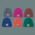 fashion wild blue knitted hat  NSTQ34693
