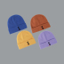 candy color embroidered knitted hat   NSTQ34694