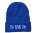 letter embroidery woolen knitted hat   NSTQ34716