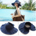 pleated empty top all-match hat NSTQ34719