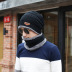 Fleece thick warm knitted hat collar two-piece  NSTQ34720