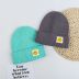 Parent-Child Smiley Face Knitted Hat NSTQ34756