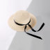 Parent-child knotted ribbon straw hat   NSTQ34762