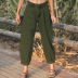 fashion loose high waist denim trousers  NSGE35077