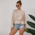 new fashion long sleeves sweater top  NSSE35207