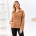 autumn and winter zipper pullover sweatershirt NSSE35222