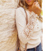 loose solid color casual long-sleeved T-shirt  NSHZ35282