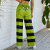 Pantalones anchos de pierna ancha con estampado de dibujos animados sueltos NSXS35299