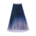 gradient color glittering sequined mesh skirt  NSXS35303