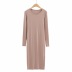 Sexy stretch long-sleeved bottoming dress NSHS35377