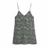 spring print sling mini dress NSAM38381