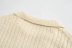 lapel yarn knitted vest  NSAM38382
