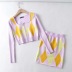 diamond lattice zipper sweater high waist knitted skirt suit  NSAC38437