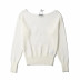 fashion shiny long-sleeved sweater  NSLD38483