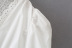 lace trim V-neck button short-sleeved shirt NSAM40547