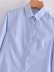 new spring slim waist lapel long-sleeved shirt  NSAM40563