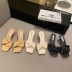 fashion woven stiletto slippers NSHU40590