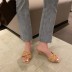 fashion woven stiletto slippers NSHU40590