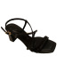 buckle thick high-heeled sandals NSHU40591