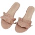 ruffled comfortable flat-bottomed slippers NSHU40598