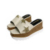 Star pattern thick-soled wedges  NSHU40616