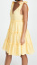 pure color bohemian suspender mid-length dress  NSSE40733