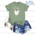 summer casual cartoon pure cotton short-sleeved t-shirt  NSSN40884