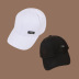 Gorras de moda de todo fósforo en tono negro NSTQ41174