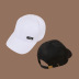 Gorras de moda de todo fósforo en tono negro NSTQ41174