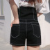 fashion stretch high-waist denim shorts  NSDT41251