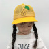 sombrero de malla transpirable con estampado de frutas NSCM41290