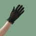 Black flower lace gloves NSTQ41857