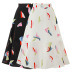 Floral Mesh Elastic Large Swing Skirt NSJR41883