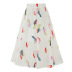 Floral Mesh Elastic Large Swing Skirt NSJR41883
