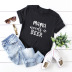 Creative Letters Printed Comfortable T-Shirt NSSN41925