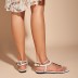 spring and summer chain buckle belt Roman sandals NSHU42123