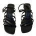 thick heels buckle Roman shoes NSHU42174