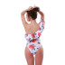 new one-piece ruffle print sexy swimwear NSHL42288