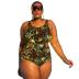 new plus size one-piece high-waisted bikini NSHL42303
