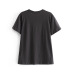 printing round neck short-sleeved T-shirt NSAM42352
