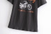 printing round neck short-sleeved T-shirt NSAM42352