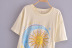 new sun, moon and stars printed T-shirt NSAM42359