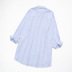 tops de camisa suelta de longitud media de primavera NSAM42360