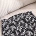 elastic zipper waist floral print skirt NSAM42374