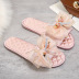 bowknot satin home slippers  NSPE42409