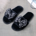 bowknot plush home slippers  NSPE42411